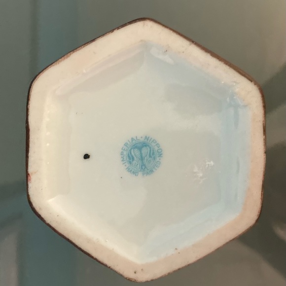 ☘️VTG Nippon Imperial Hand Painted Japanese Vase - Picture 7 of 7